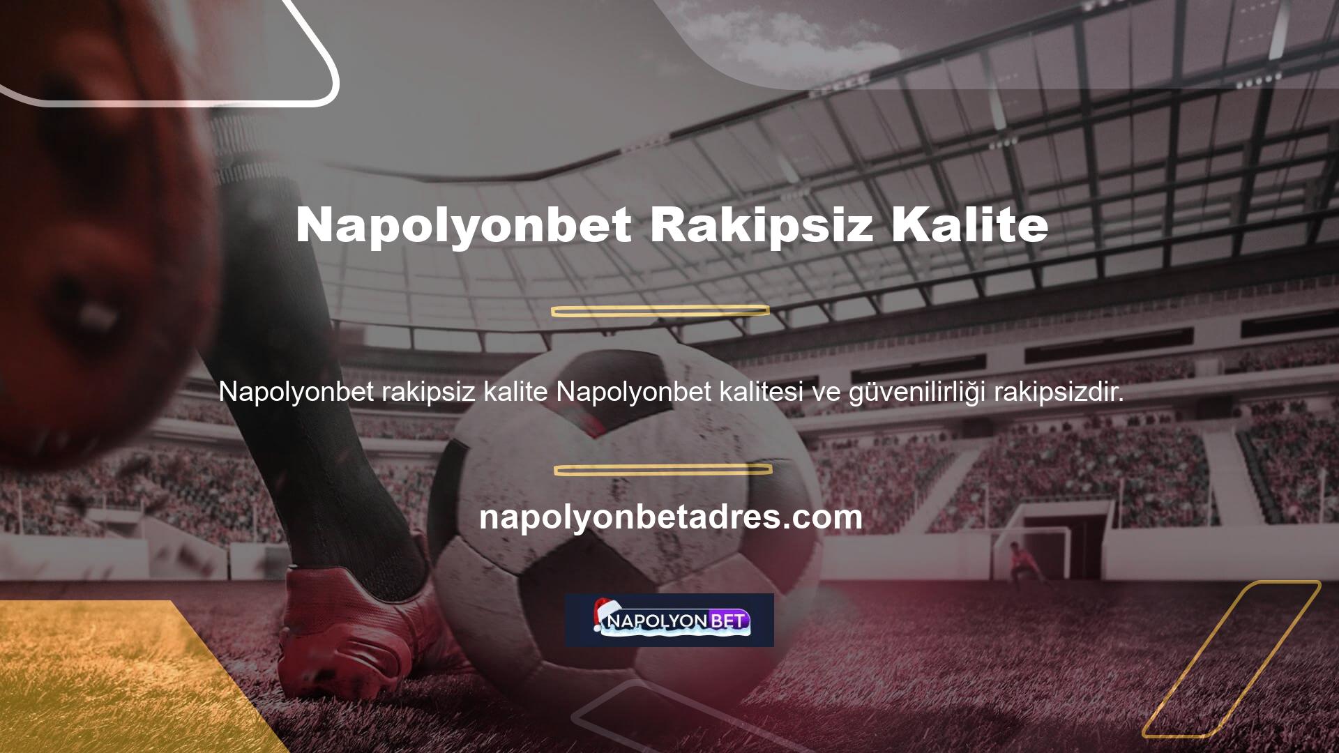 Aynı zamanda, Napolyonbet aracılığıyla depozito ve geri çekilme çok kolay yapılabilir